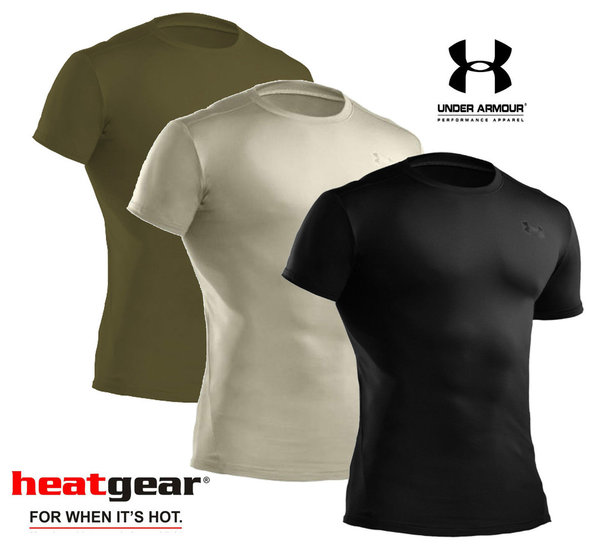 UA Men's Tactical HeatGear Compression Short Sleeve T-Shirt